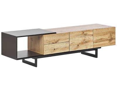 Meuble tv marronnoir