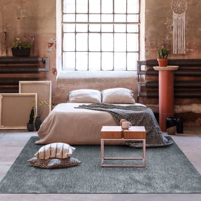 Tapis lumineux gris orage 120x170