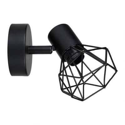 Applique spot orientable noir