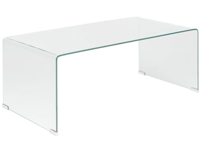 Table basse verre de sécurité transparent