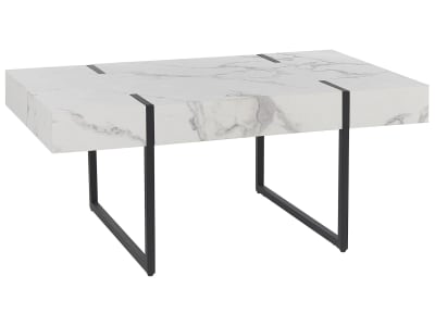 Table basse marbre blanc