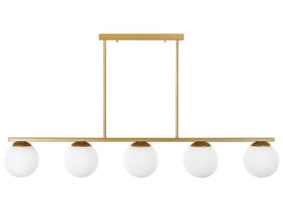 Suspension d’intérieur métal doré