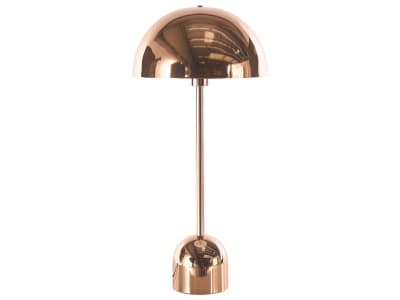 Lampe à poser métal cuivré