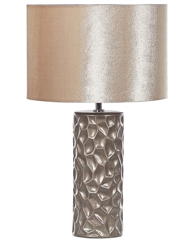 Lampe à poser céramique doré