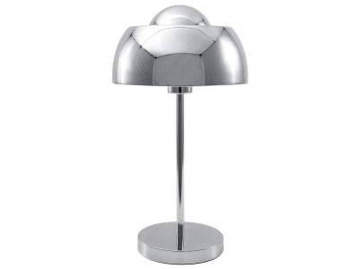 Lampe à poser métal argenté