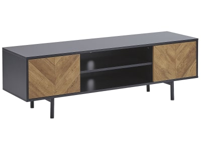Meuble tv marronnoir