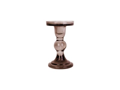 Bougeoir en verre Glass Art pour bougie large