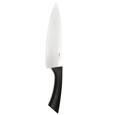 Couteau de cuisine en acier argent