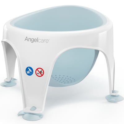 Siège de bain bleu clair
