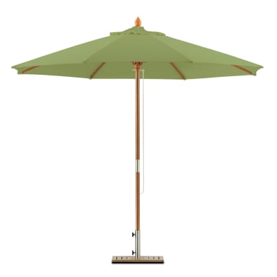 Toile de rechange verte pour parasol rond 250cm