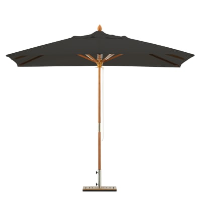 Toile de rechange noire pour parasol rond 300cm