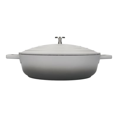 Cocotte 4L en fonte d'aluminium gris  37 x 29 x 13
