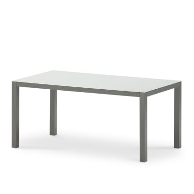Table de salle à manger 160×90 cm anthracite