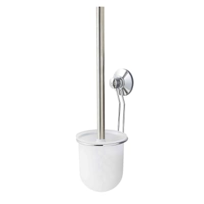 Brosse wc à ventouse d'air en abs
