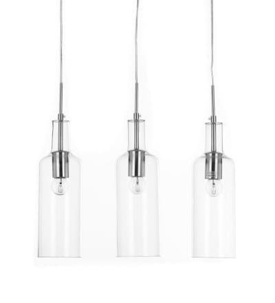 Lustre 3 lumières h110 x l48 x p10