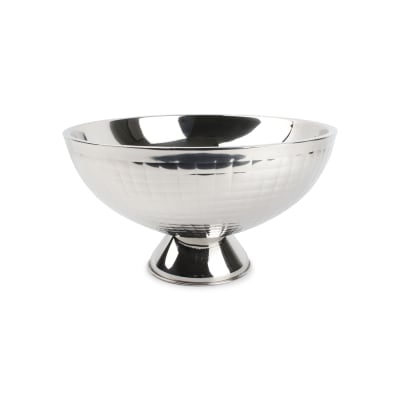 Refroidisseur à champagne argent en métaux 32xh16cm