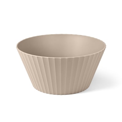 Saladier en polypropylène gris mat diam. 25cm