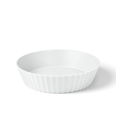 Bol en polypropylène blanc mat diam. 25cm