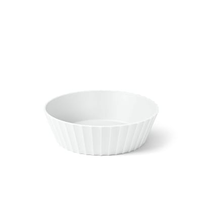 Bol en polypropylène blanc mat diam. 20cm