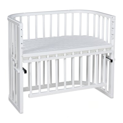 Grand Lit berceau Cododo Blanc avec matelas - Maxi Comfort +