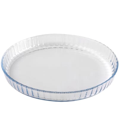 Plat à tarte en verre 30cm