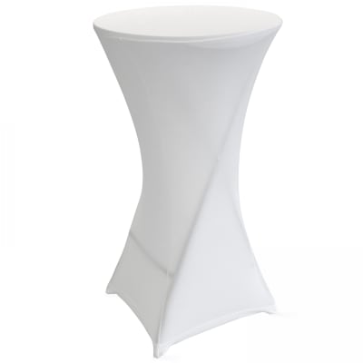 Housse mange debout en blanc 110x60cm