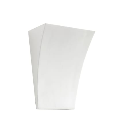 Applique en céramique blanche l19,5 x p11 x h26