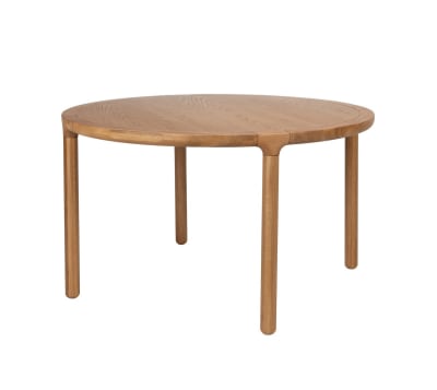 Table ronde en bois de chêne modèle
