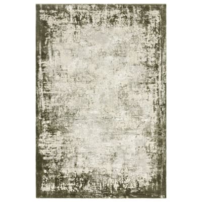 Tapis de salon moderne vert 120x170 cm