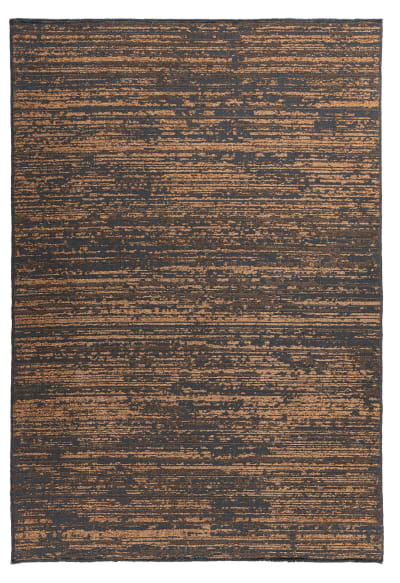 Tapis de salon moderne marron 120x170 cm
