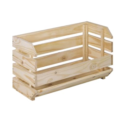 Caisse empilable en pin massif - l60 cm