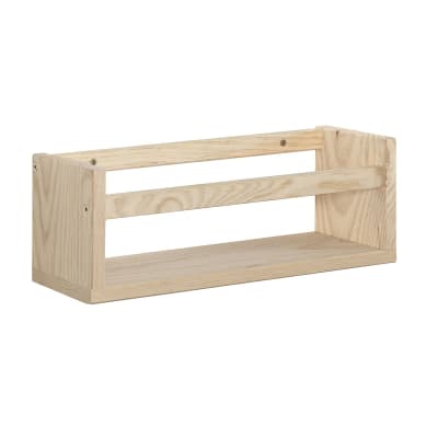Etagère murale en pin massif - l40 cm