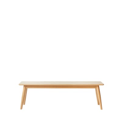 Banc en bois l150cm - bois clair