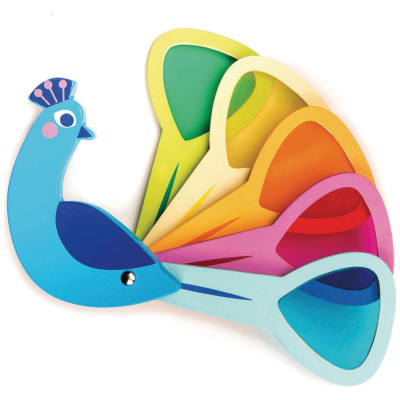 Jeux de couleurs Paon