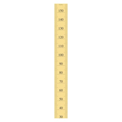 Mètre de mesure jaune