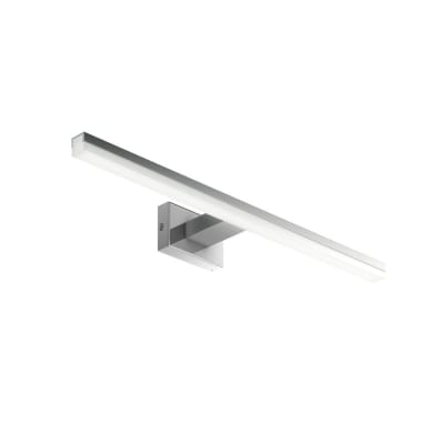 Grande applique salle de bain métal chrome