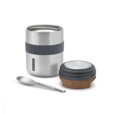 Pot isotherme thermo pot acier gris