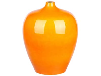 Vase à fleurs 37 cm céramique orange