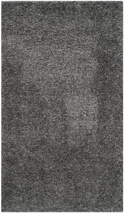 Tapis en polypropylène gris, 122 x 183 cm