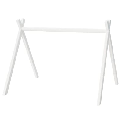 Arche d'éveil en bois laqué blanc