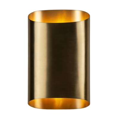Lampe en bronze doré métallique 25 cm