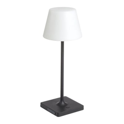 Lampe sans fil extérieur noir et blanc