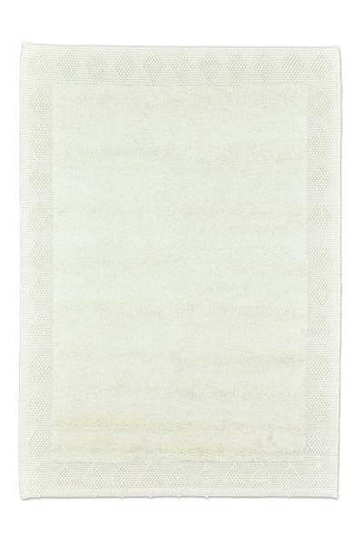 Tapis scandinave tissé main en laine - naturel 170x240 cm