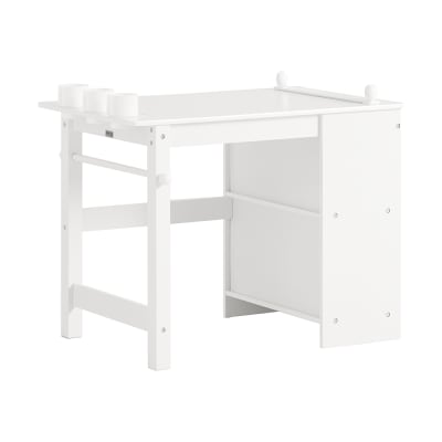 Ensemble table et chaise pour enfants effect bois blanc
