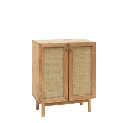 Buffet en bois de sapin vieilli 80x100cm