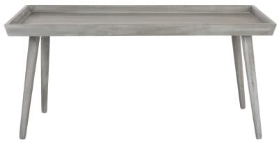 Tables basses en pin/mdf, gris