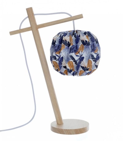En papier à motif, h. 48 cm