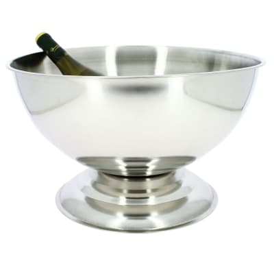 Grand seau à champagne en inox 40cm