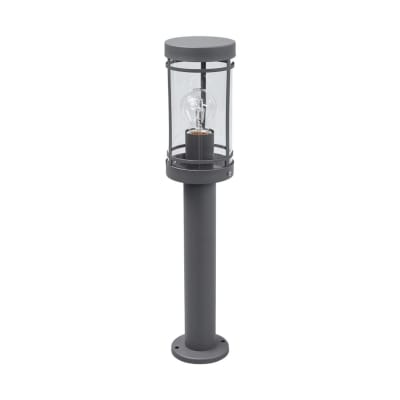 Luminaire extérieur en inox gris