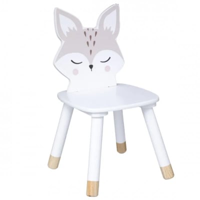 Chaise enfant blanc 52.5x28x28cm